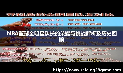 NBA篮球全明星队长的荣耀与挑战解析及历史回顾